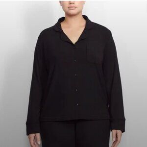 NWT SKIMS Soft Lounge Sleep Top - Onyx L